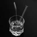 Wedding Transparent Drinking Clean Brush Plastic Box Straight Bent Glass Straws