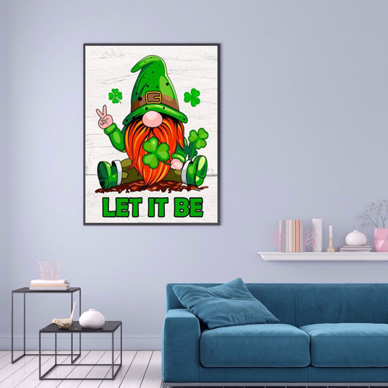 40x50cm Paint By Numbers Gnome Oil Adults Children Home Bedroom Wall Decor Gift