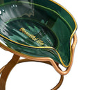 Leaf Shaped Soap Holder with Drain for Bathtub Shower Toilet Greenish