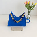 Fashion Casual Felt Shoulder Bag for Women Chain Crossbody Totes Purse Handbags