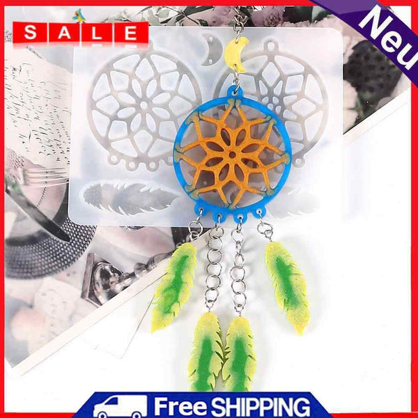1 Set Dream Catcher Decoration Mold Silicone Mold DIY Handmade Craft Attachments