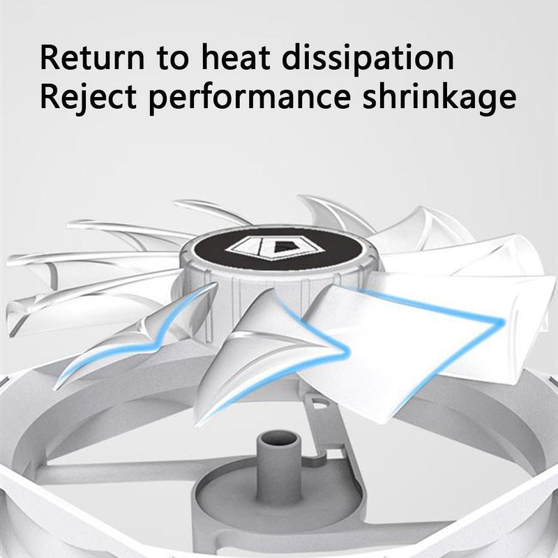 ID-COOLING XF-12025 120mm 4Pin Cooler Fan for PC Case CPU Water Cooling