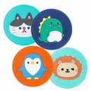 Anti Slip Mugs Cover Cartoon Place Mats Placemats Cup Mat Silicone Coaster