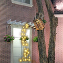 Decoration Kettle Shower Lamp Iron Art Watering Can String Light Waterfall Lamp