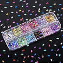 Stone Nail Decorations Crystal Gems Horse Eye AB Rhinestone Face Body Adornment