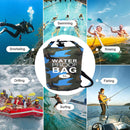Waterproof Swimming Bag Camouflage Outdoor Camping Dry Sack (5L Light Blue)