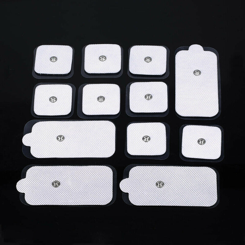 12pcs Muscle Stimulator Massage Adhesive Electrode Pads for Tens EMS Massager