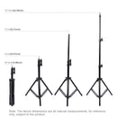 Kit LED Selfie Ring Light 110cm Tripod Stand 6.2 inch 16cm For Tik Tok YouTube