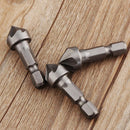 Cutting Chamfer Bit Cutter Deburring Drilling 1/4" Hex Shank Countersink Drill