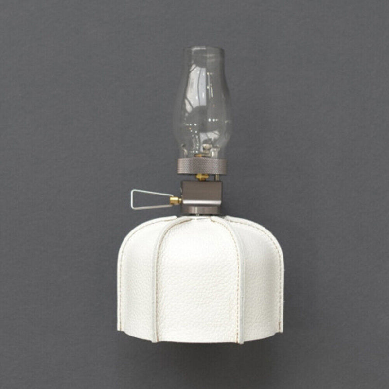 Camp Gas Tank Leather Case Canister Protective Cover Fuel Cylinder Storage Bag