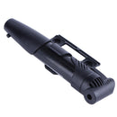 Portable Folding Bicycle Air Pump Inflator for Presta Schrader Valve Black