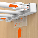 Bearing Capacity Space Partition Shelf Support Clapboard Hook Wardrobe Hooks