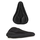 MTB Bike Sponge Cycling Saddle Cushion Pad+Rain Seat Cover for Bicycle Equipment