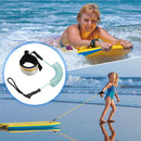 #A TPU Elastic Coiled Kayak Hand Rope Safety Straps for Surfboard Surfing Access