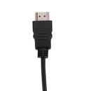 HDMI-compatible Male to VGA Male Transfer Wire HDTV Converter Adapter Aux Cable(