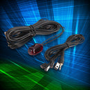 IR Extender 1 Receiver 4 Emitter Emitters Repeater Kit Infrared  Remote UK