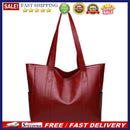 PU Leather Shoulder Handbag Solid Large Capacity Women Handbag Top-handle Bags