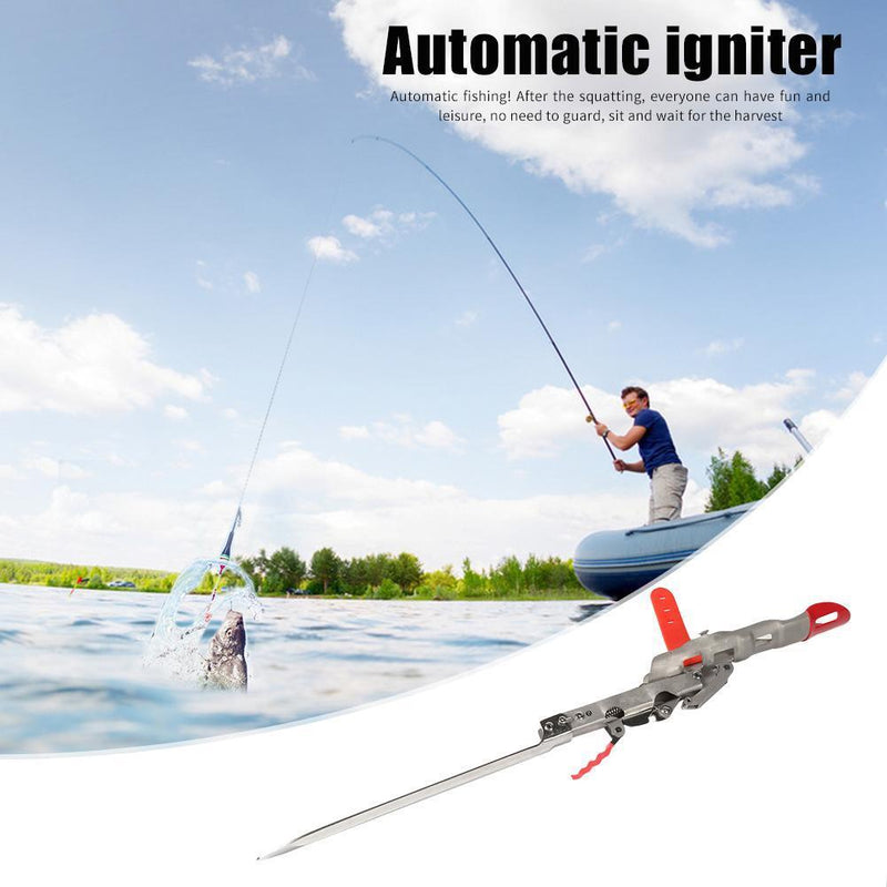 Foldable Automatic Spring Fishing Pole Bracket Durable Outdoor Fishing Gear
