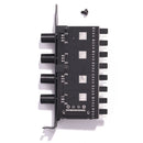 DC 12V Fan Hub Regulator 8 Way SATA/3Pin Speed Controller for PC Computer Case