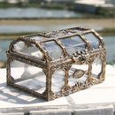 Crystal Gem Plastic Jewelry Treasure Box Storage Organizer Pirate Container