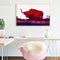 Cow Animal Pattern Digital Paint Frameless Hand Painted Oil Picture DIY Decor