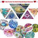 5D DIY Special Shaped Diamond Painting Cross Stitch Kits Living Room Wall Dec