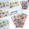 Cartoon Stationery Label Snowman Santa Claus Christmas T0T7 L0Z0 N8K2 K4E3 B7U7