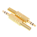 2pcs Stereo 3.5mm 1/8in Headphone Earphone DIY Audio Jack Plug Connectors