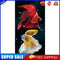 Two Fish Oil Paint By Numbers DIY Handpainted on Canvas Wall Art Picture