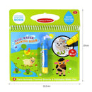 Reusable Color Magic Water Painting Book Kids Doodle Draw Board Toys/Farm