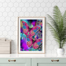DIY Diamond Painting Butterflies Crystal 5D Handmade Mosaic Wall Pictures C