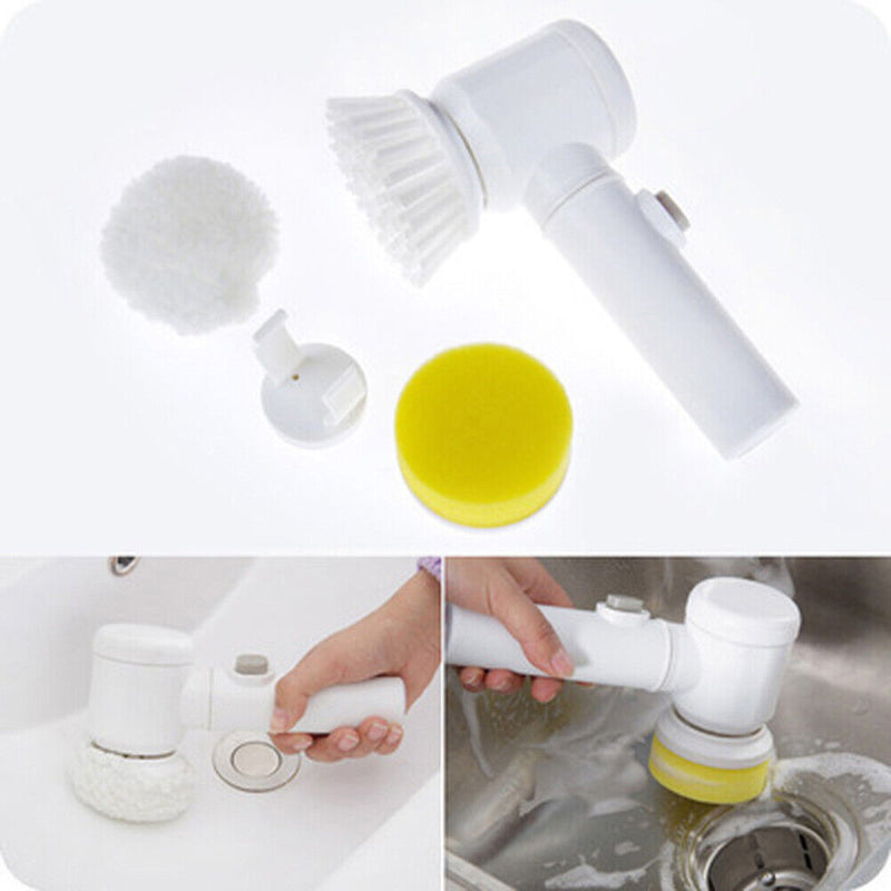 #A Multifunction Rechargeable Cleaning Brush Waterproof for Household Washing To