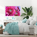 5D flower and butterfly series round diamond painting