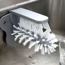 Glass Wine Bottle Cup Suction Cleaner Kitchen 2 in 1 Rotating Cleaning Brushes