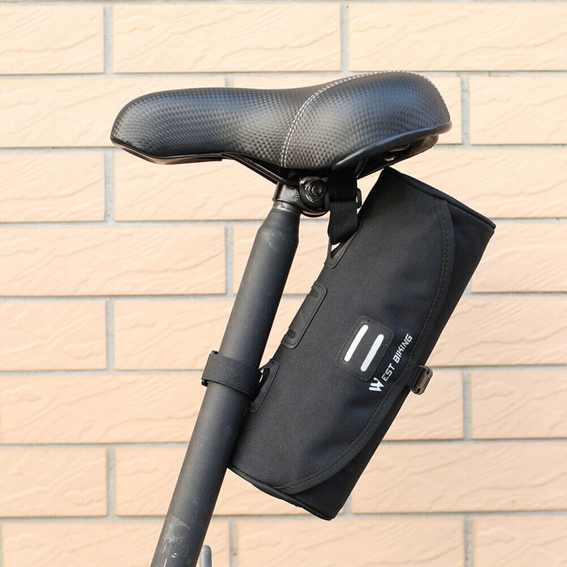 WEST BIKING Bicycle Bag Waterproof Front Tube Frame MTB Handlebar Pannier Newly