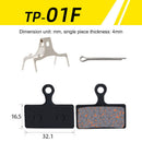 1 Pair MTB Bicycle Disc Brake Pads for BB5 M446 Cycling Bike Parts (TP01F) Newly