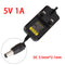 1PCS 5.5 x 2.5mm Male EU/UK/U.S./AU 5V1A AC 100V/220V Converter Adapter DC 5