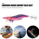 14cm 20g Luminous Wood Shrimp Fishing Lures Artificial Wobbler Bait (1)
