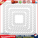 4pcs Metal Cutting Dies Stencils for DIY Scrapbooking Photo (Square Love) Newly