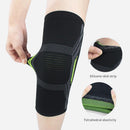 Nylon Sports Breathable Knee Pad Fitness Running Leg Support Protector (M)