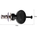 4pcs String Tuning Pegs Machine Heads for Ukulele 4-String Guitar (Black) Newly