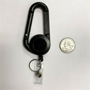 Retractable Key Ring ID Card Holder Keychain Lanyard Clip Badge Reel Clip