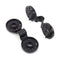 Black Sunshade Net Clip Fence Shading Accessories Garden Tools Plastic Clips