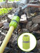 Universal Garden Watering Water Hose Pipe Tap Plastic FAST Connector D2ED I6Q3