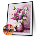 5D Diamond Painting Desktop Tulip Full Round Drill DIY Home Decor (G235) Newly