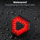 Bicycle Brake Tail Lights USB Rechargeable Bicycle Brake Light Cycling Equipment