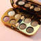 with Brush Face Makeup Glitter Eyeshadow Eye Shadow Palette Beauty Accessories