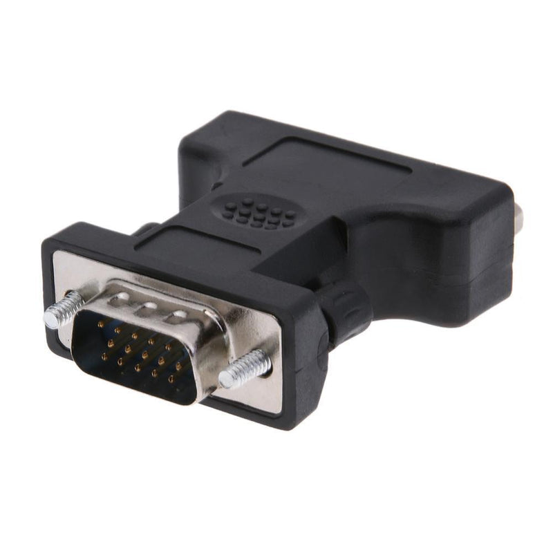 ALLOYSEED 24+5Pin DVI Female to 15Pin VGA Male Extender Adapter Male