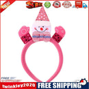 Cartoon Christmas Headband Hair Band Performance Accessories (Snowman)