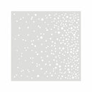 Cards Making Drawing Paper Falling Snow Stencil Scrapbooking Embossing Template